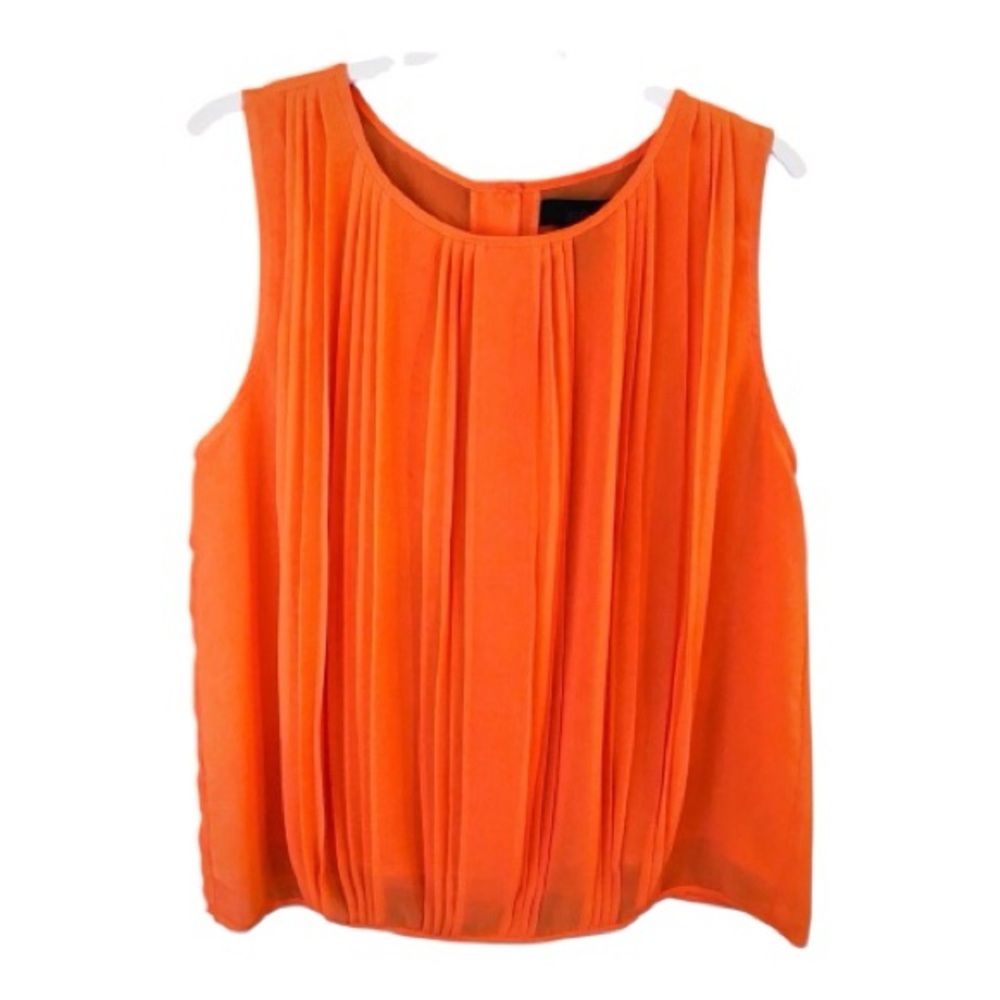 Isabel lu sleeveless Orange Blouse